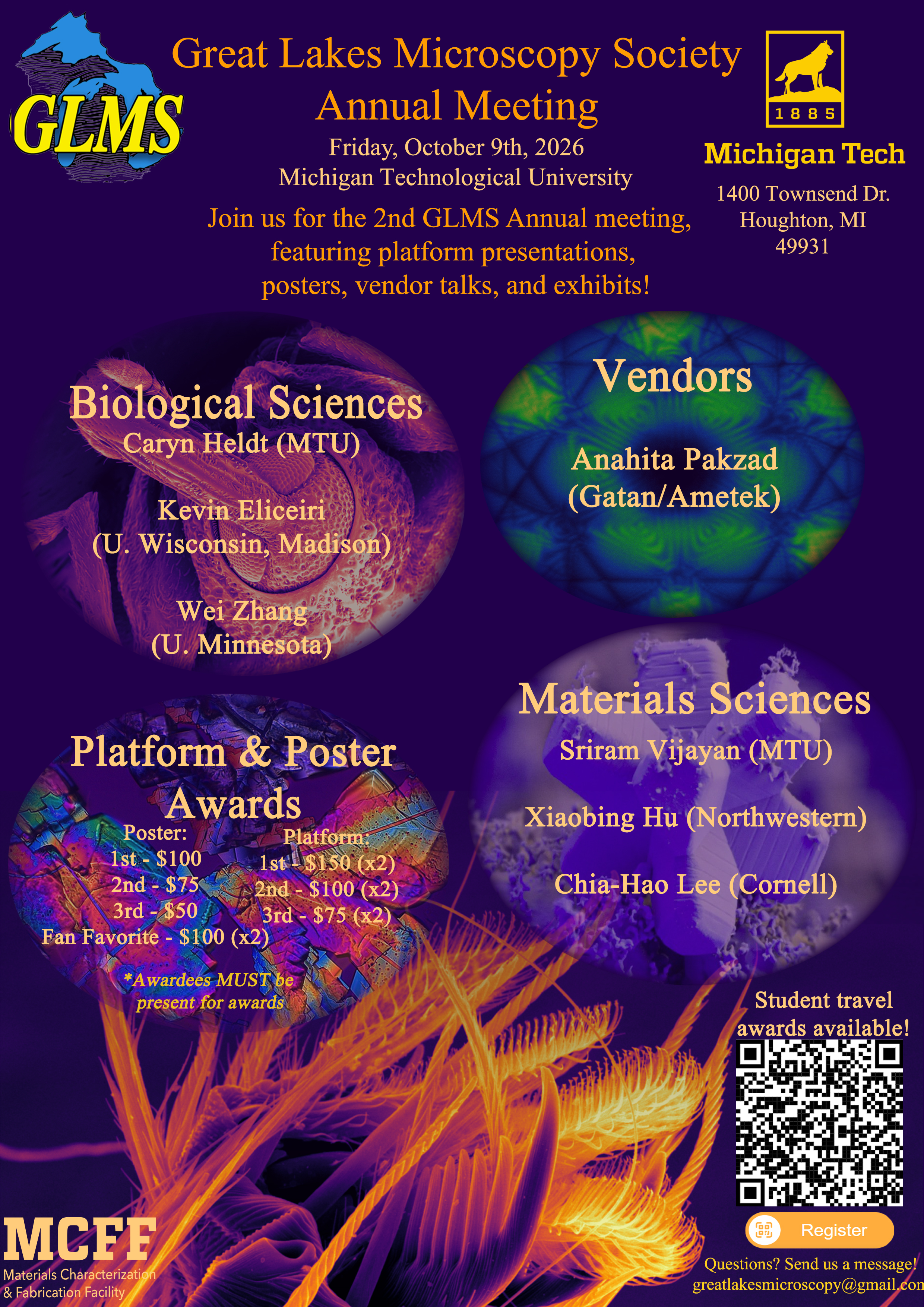 Meeting of Great Lakes Microscopy Society (GLMS)