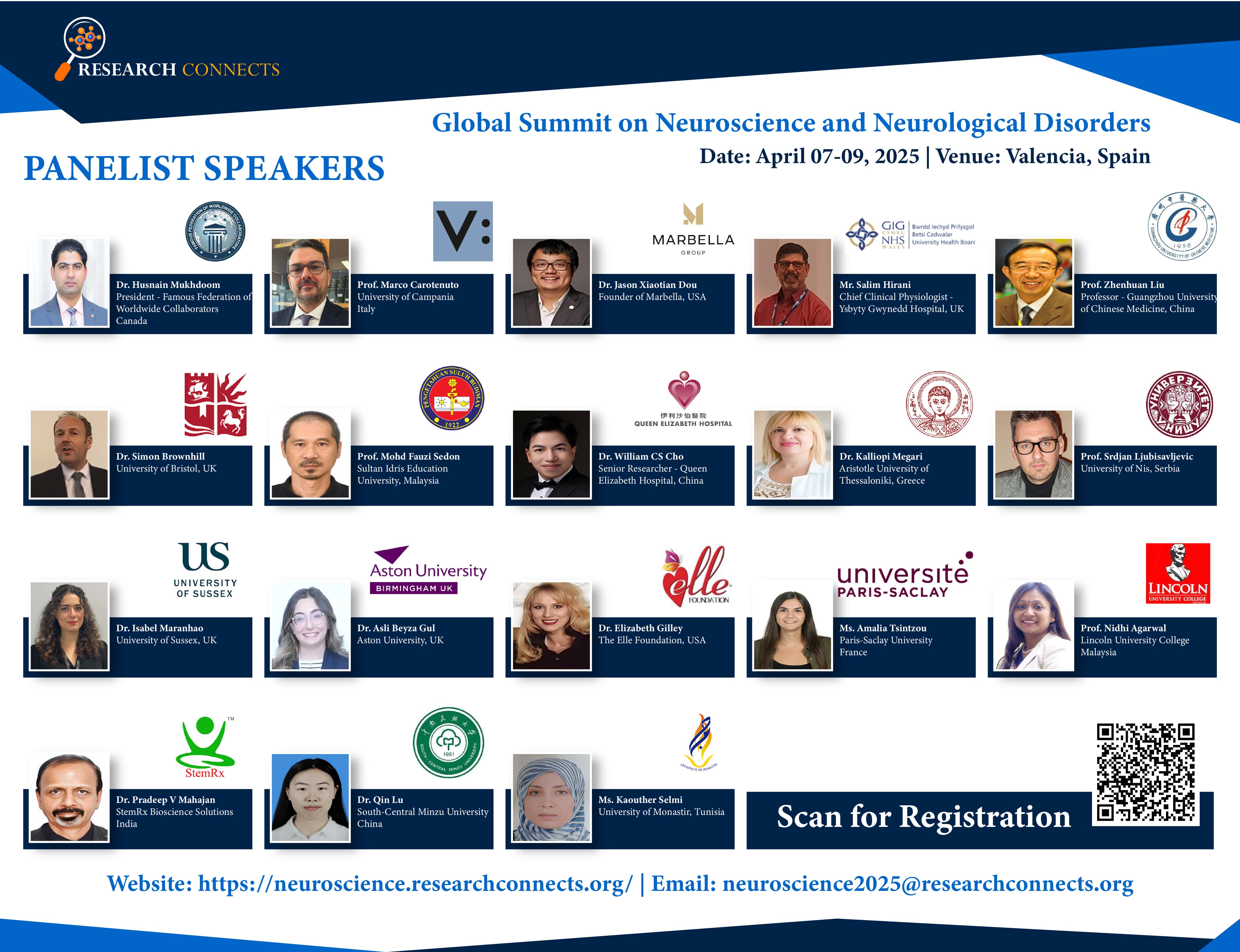 Global Summit on Neuroscience and Neurological Disorders