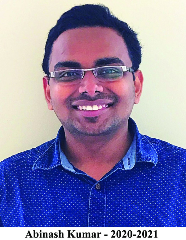 Abinash Kumar (2020 - 2021), Abinash Kumar (2020 - 2021)