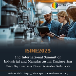 2nd International Summit on Industrial and Manufacturing Engineering