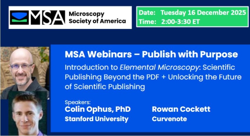 Publish with Purpose - Intro to Elemental Microscopy - Scientific Publishing Beyond the PDF and Unlocking the Future of Scientif