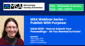 MSA Webinar - M&M 2025 - How to Submit Your Proceedings - All You Wanted to Know!